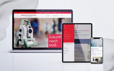 Permann & Schmaldienst Vermessung glänzt mit neuer Website