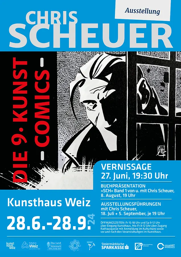 Plakat Chris Scheuer